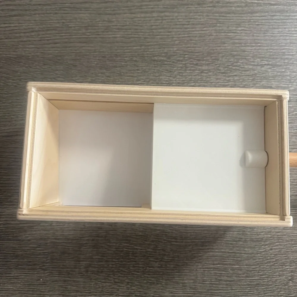 Lovevery Wooden Counting Box with 10 Number Cards Pegs Free Spirit Kit
